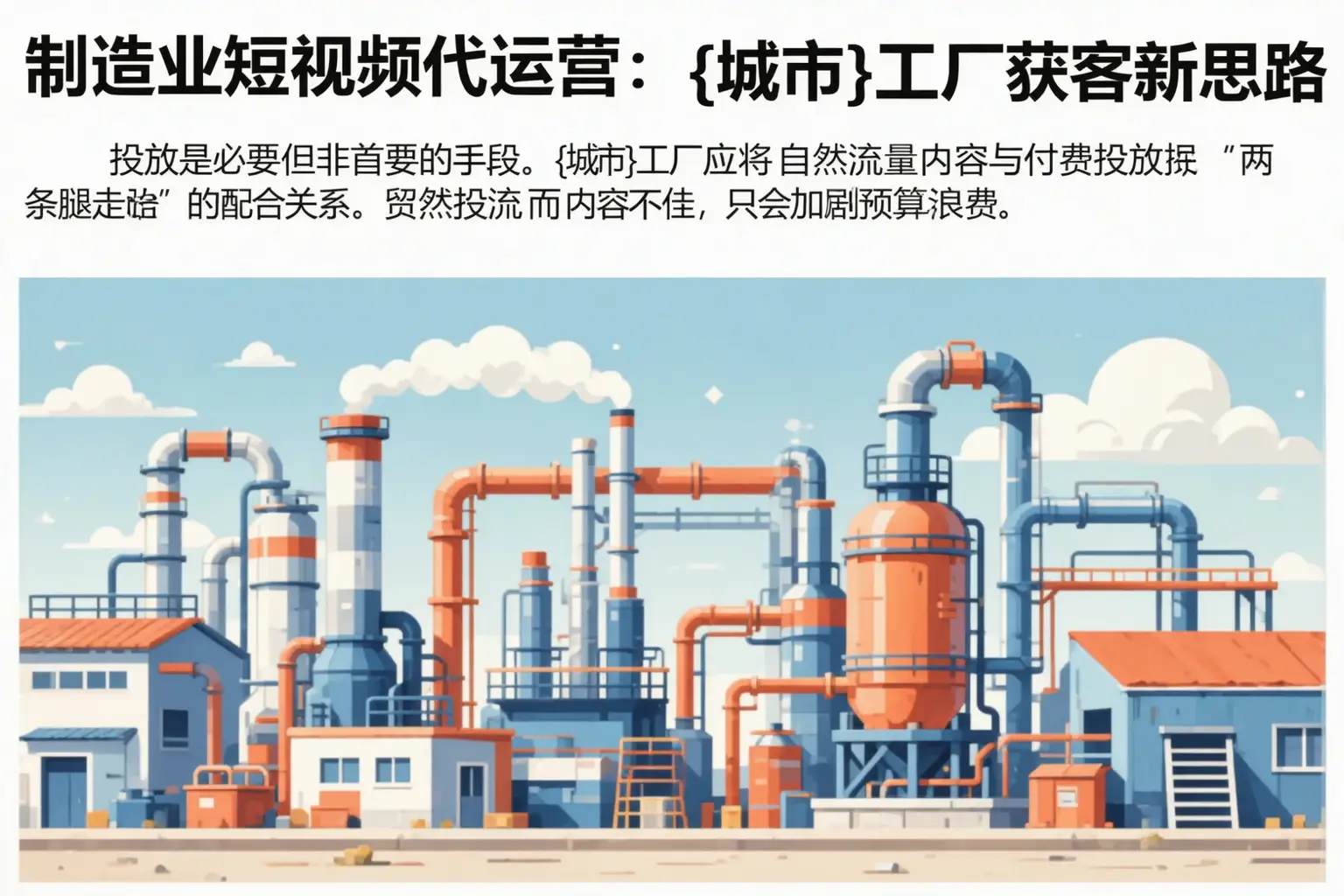 制造业短视频代运营：福安工厂获客新思路